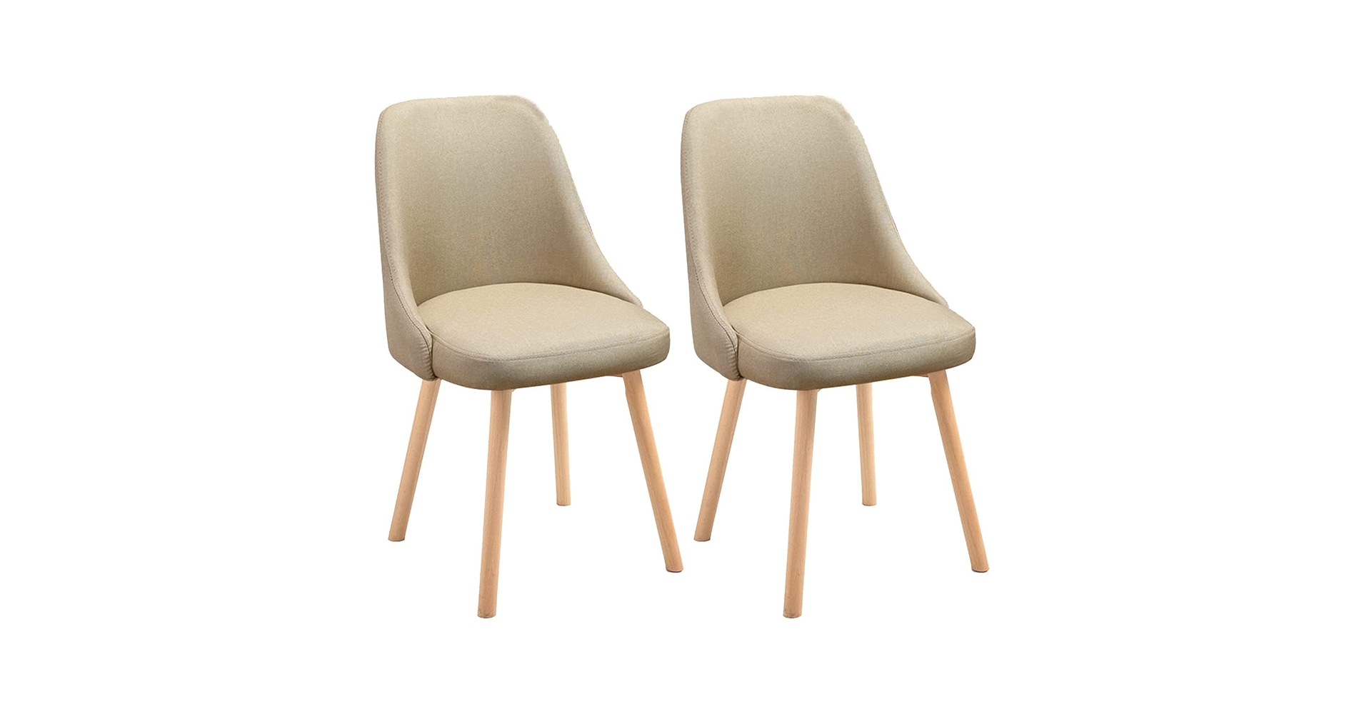 Dining Chair Dining Chairs Set of 2 Farmhouse,Linen Side